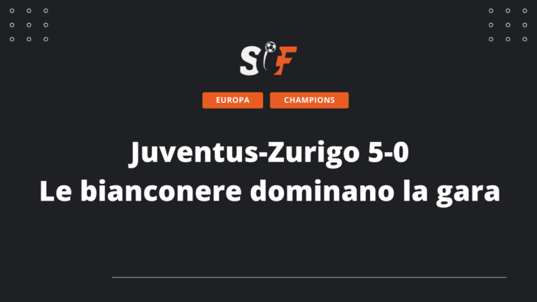 Juventus-Zurigo 5-0