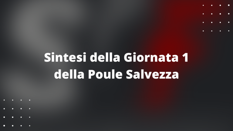 Poule Salvezza