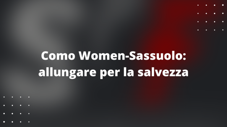 Como Women-Sassuolo
