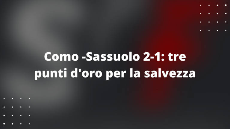 Como Women-Sassuolo