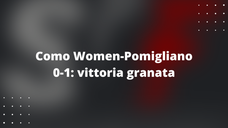 Como Women-Pomigliano