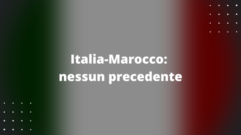 Italia-Marocco