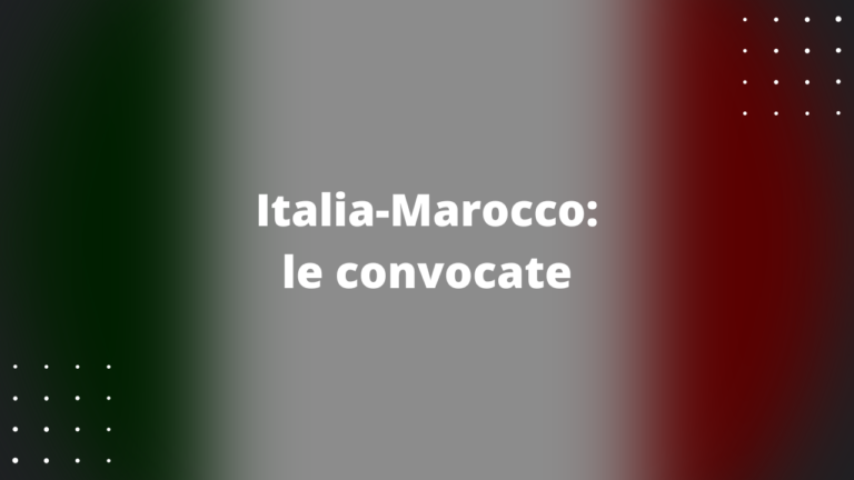 Italia-Marocco