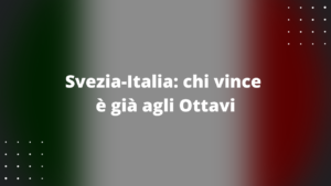 Svezia-Italia