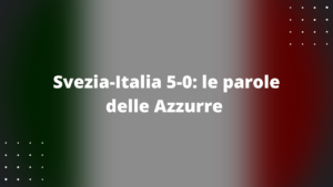 Svezia-Italia