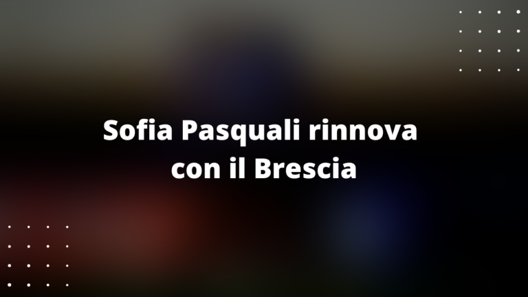 Sofia Pasquali