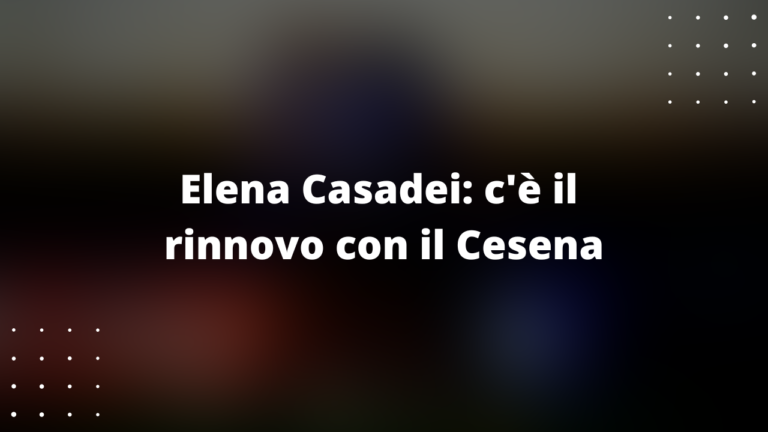Elena Casadei