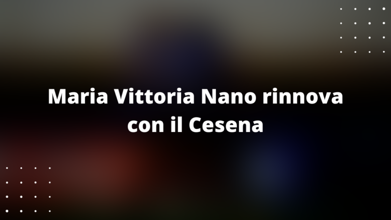 Maria Vittoria Nano