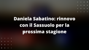 Daniela Sabatino