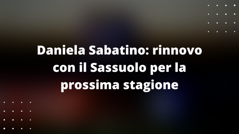 Daniela Sabatino
