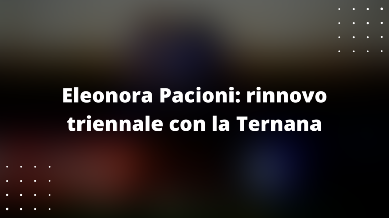 Eleonora Pacioni