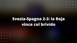Svezia-Spagna