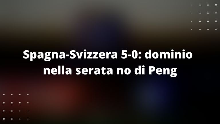 Spagna-Svizzera