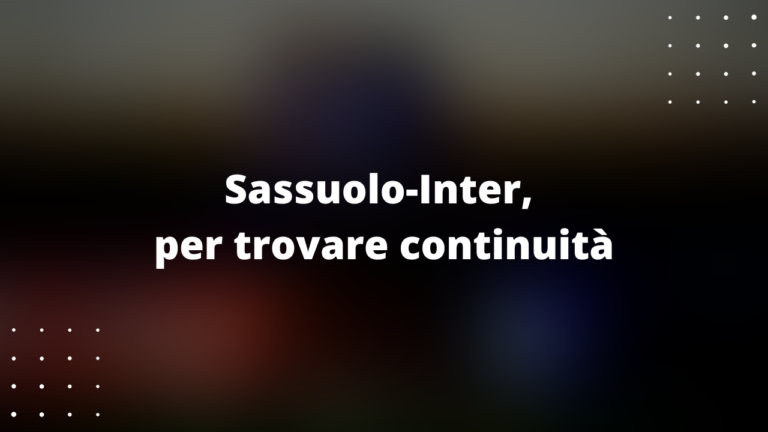 Sassuolo-Inter