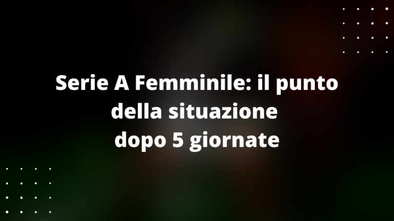 Serie A Femminile