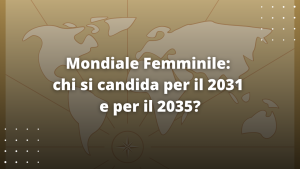 Mondiale Femminile, grafica realizzata con immagini Canva