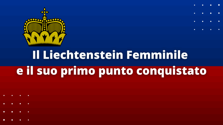 Il Liechtenstein Femminile e il suo primo punto conquistato