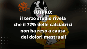 FUTPRO: il terzo studio rivela che il 77% delle calciatrici non ha reso a causa dei dolori mestruali