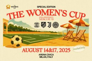 "The Women's Cup" arriva in Italia grazie a Mercury/13
