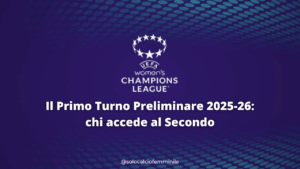 Champions League femminile, chi accede al Secondo Turno?