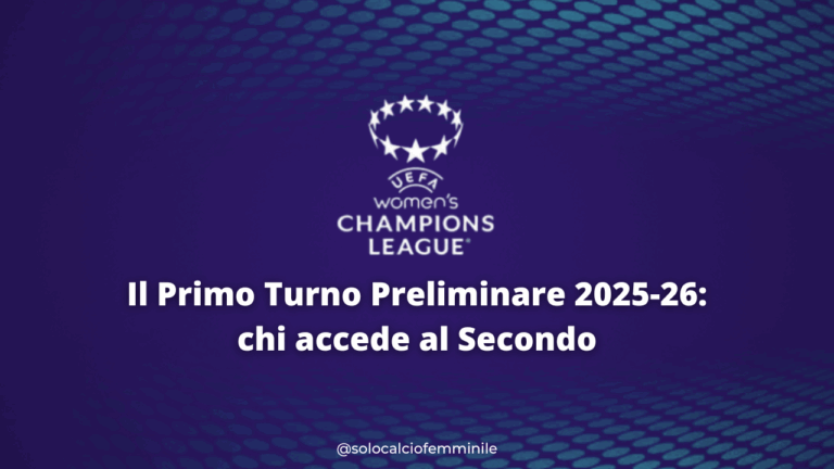 Champions League femminile, chi accede al Secondo Turno?