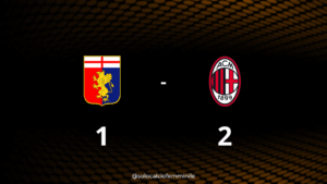 Genoa-Milan 1-2: tre punti strappati all'ultimo