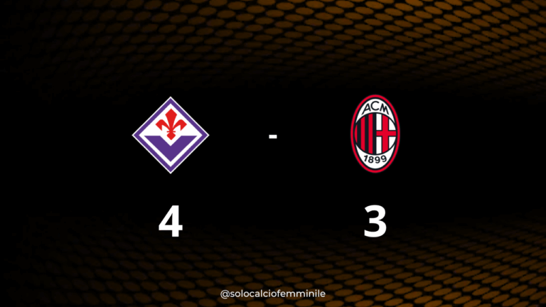 Fiorentina-Milan 4-3: ma che finale al Viola Park!
