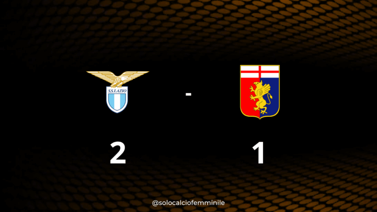 Lazio-Genoa 2-1: biancocelesti a punteggio pieno