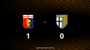 Genoa-Parma 1-0: a "La Sciorba" decide Bargi