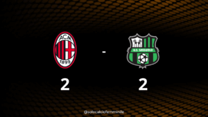 Milan-Sassuolo 2-2: le rossonere buttano via un doppio vantaggio