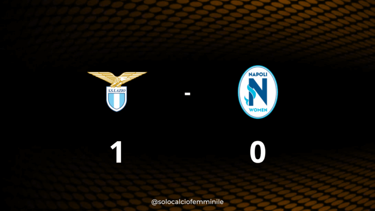 Lazio-Napoli 1-0: Piemonte all'ultimo respiro