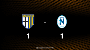 Parma-Napoli 1-1: al "Noce" Distefano replica a Muth