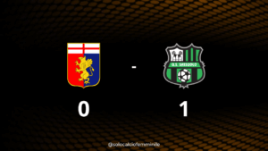 Genoa-Sassuolo 0-1: il tacco di Clelland chiude il 2025 di entrambe
