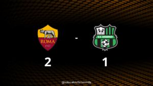 Roma-Sassuolo 2-1: tre punti d'oro per la corsa scudetto