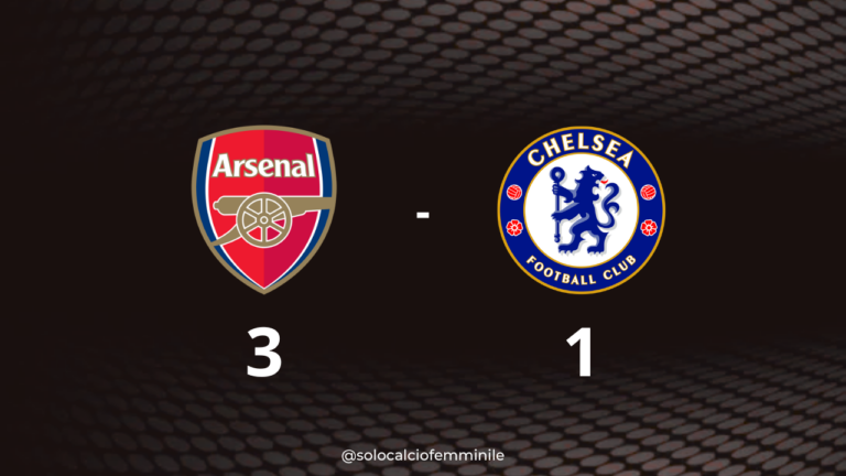 Arsenal-Chelsea 3-1: secondo successo delle Gunners nei derby stagionali
