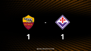 Roma-Fiorentina 1-1: punto d'oro per le viola