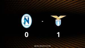 Napoli-Lazio 0-1: laziali a -1 dal terzo posto