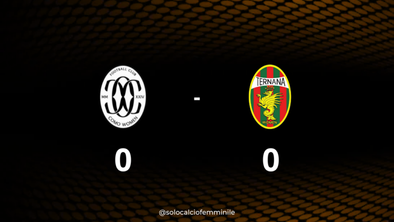Como Women-Ternana 0-0: reti bianche a Seregno