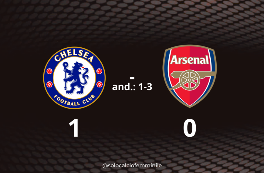 Chelsea-Arsenal 1-0: Gunners avanti con il brivido