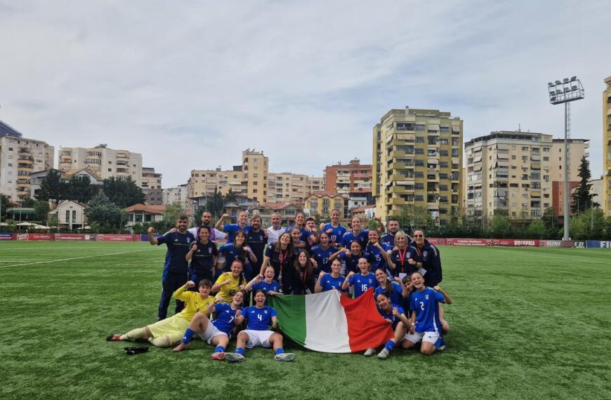 L'U16 Femminile ha vinto il Torneo di Sviluppo UEFA