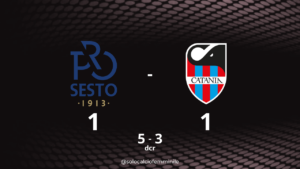 Pro Sesto-Catania 1-1 (5-3 d.c.r.): la Coppa Italia Serie C va in Lombardia