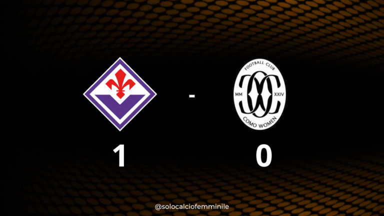 Fiorentina-Como Women 1-0: successo importante per le gigliate