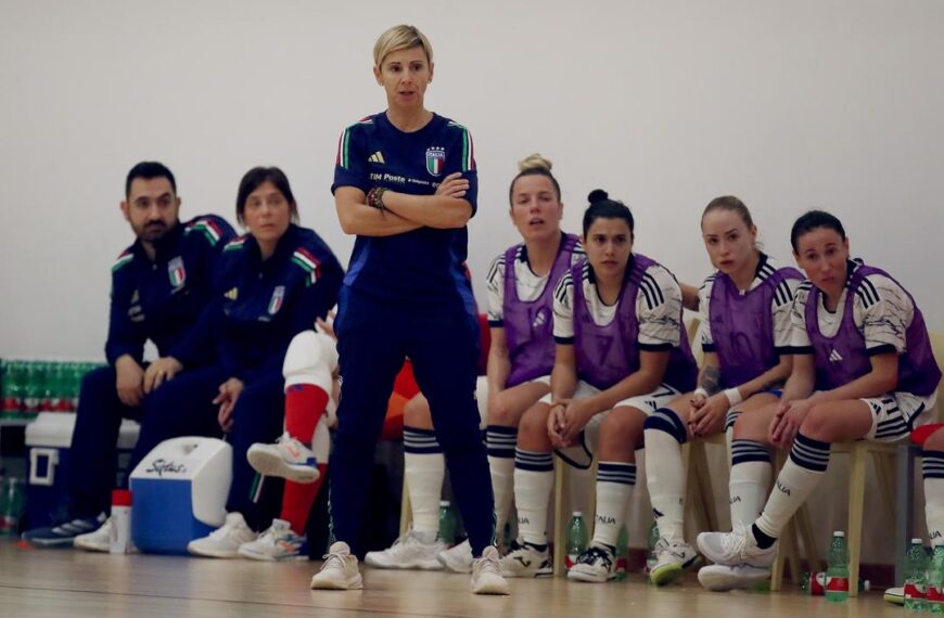 Italfutsal femminile pronta a radunarsi al "Giulio Onesti"