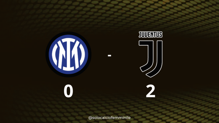 Inter-Juventus 0-2, alle bianconere lo Scudetto U17