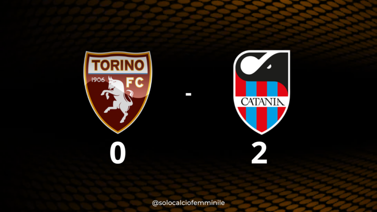 Torino-Catania 0-2: alle rossoazzurre il campionato Juniores Femminile