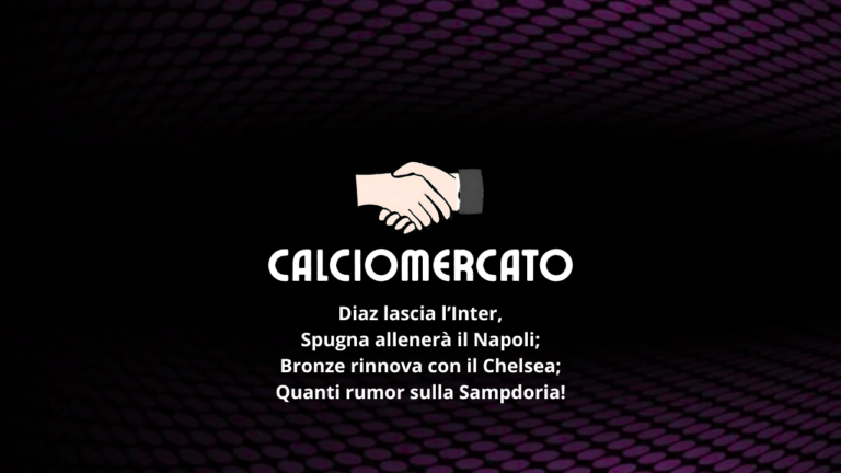 Calciomercato: Diaz saluta l'Inter, Spugna al Napoli, rumor sulla Sampdoria