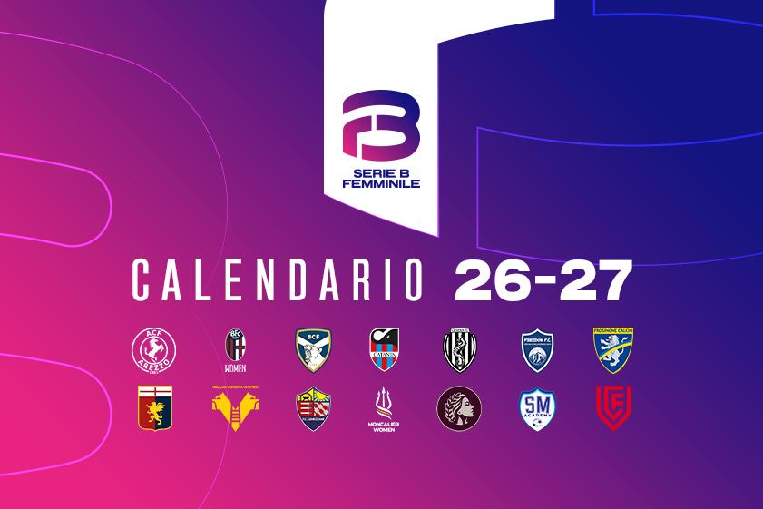 Serie B Femminile, ufficiale il calendario 2026-27
