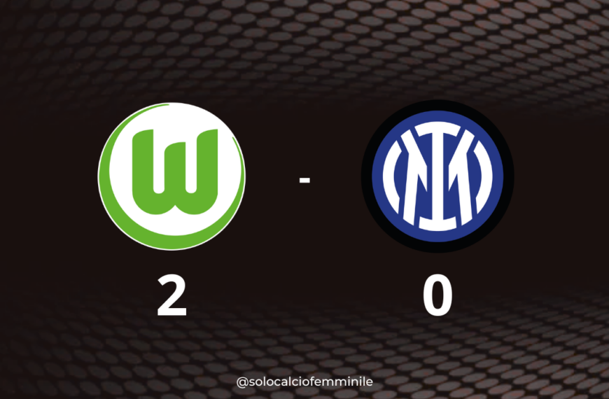 Wolfsburg-Inter 2-0: nerazzurre verso l'eliminazione
