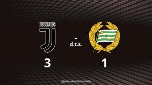 Juventus-Hammarby 3-1 d.t.s.: bianconere al turno successivo