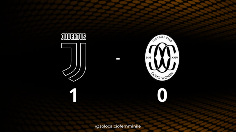 Juventus-Como Women 1-0: bianconere vicine alla semifinale